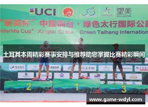 土耳其本周精彩赛事安排与推荐助您掌握比赛精彩瞬间